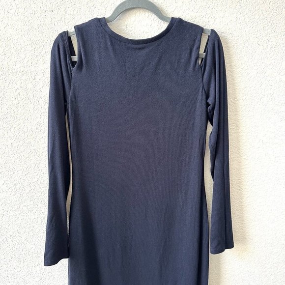 Bailey 44 Muriel Cut Out Shoulder Soft Stretch Jersey Sheath Dress Size Large - Picture 6 of 7